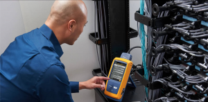 تست فلوک کابل شبکه و پچ کورد